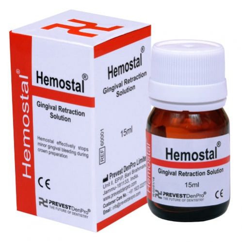 Hemostal Gingival Retraction Solution in Impression Material | Dental ...